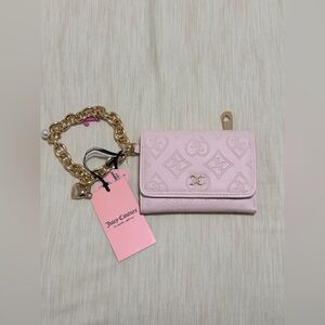 Juicy Couture Top Notch Double Sided Trifold Wallet